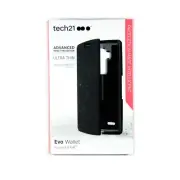 TECH21 CASE FOR LG G4 EVO WALLET CARD ID SLOT IMPACT PROTECT SLIM BLACK T21-4449