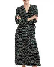 Hobbs London Katalina Printed Jersey Dress