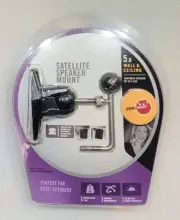 OmniMount 5.0 Wall & Ceiling Stainless Steel Series Satellite Speaker Mount NEW