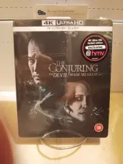 NEW The Conjuring 3 The Devil Made Me Do It UHD Blu-ray HMV (UK)[2021] No Dent
