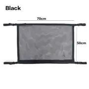 Car Ceiling Storage Net Pocket Car Roof Bag Interior Cargo Net Breathable Mesh B
