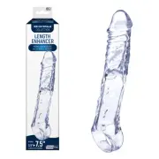 Ice Crystals 4 Inch Length Enhancer - Clear 4 Inch Penis Extension Sleeve