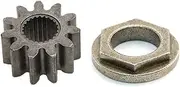 Aaron Steering Shaft Pinion Gear & Bushing for Cub Cadet LT1042 LT1045 LT1046 LT1050