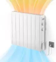 1500W Electric Panel Wall Heater, Plug-in Smart Convection Space Heaters