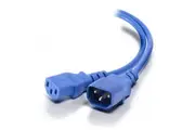 [MF-C13C14-05-BLU] 5m IEC C13 to IEC C14 Computer Power Extension Cord Male to Female Blue