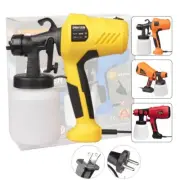 400W Electric Spray Gun 800ml Household Paint Sprayer Flow Control Airbrush