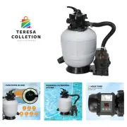 Tank with A 3/4HP Pool Pump 115V,24H Timer Above Ground Inground Swimming Poo...