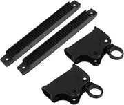 Outanaya 1Pair Folding Chair Replacement Parts Lightweight and Durable Plastic Hinges for Camping Chairs Beach Loungers and Sectional Couches Space Saving Design for Outdoor