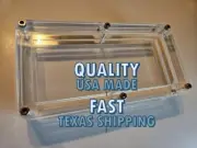 SAME DAY SHIPPING 10 PACK ACRYLIC PACK 100 BANK NOTE DISPLAY CASE HOLDER