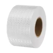 Reflective Tape 4 Inch x 164 ft Waterproof Reflector Tape White