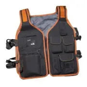Safety Work Vest Tool Vest Maintenance Multi- Vest Oxford Cloth Work Vest3634