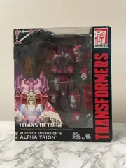 Transformers Titans Return ALPHA TRION SOVEREIGN Complete Voyager Generations