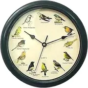 Large Wall Clock | Vintage Bird Clock | Living Room Wall Clock | Bedroom Cuckoo Clock, Cuckoo Wall Clock Vintage 25cm/9.84 Inches for Living Room Bedroom Study
