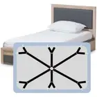 12 clips Bed Sheet Fasteners Adjustable Elastic Suspenders Straps Mattress Clip