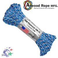 在飛比找蝦皮商城優惠-Atwood Rope 美國專業傘繩 - 白灰藍色傘兵繩 /