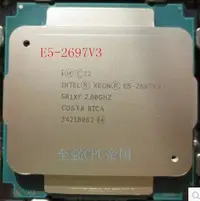 在飛比找Yahoo!奇摩拍賣優惠-intel XEON E5-2697V3 正式版 2.6G 