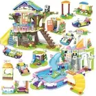 Friends Treehouse Swimming Pool Building Kit for Girls Age 6-12, Tree House P...