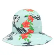 Brixton Womens Petra Packable Bucket Hat Canal Blue XS/S New