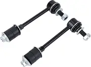 Front Stabiliser Anti Roll Bar Drop Links 1 Pair Front Suspension Sway Bar Ball Ends Heat Treated Replacement