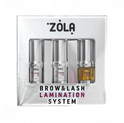 ZOLA. BROW&LASH Lamination system 3 X 10 ml