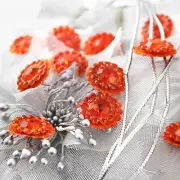 Prima Marketing "Sultan Gems - Orange" Great for HALLOWEEN Flower Centers 535087