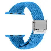41/40/45/44MM Nylon Woven Strap Loop Buckle Band For Apple Watch 8 7 6 5 4 3 SE