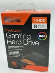 New Seagate FireCuda 1TB External USB HDD Gaming Hard Drive STKL1000400