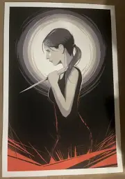 SIGNED Buffy Vampire Slayer Art Print Poster Craig Drake Sarah Michelle Mondo LE