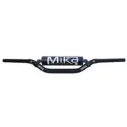Mika Metals 1 1/8" Oversize Handlebars RC/Hon/Kaw Stock Bend Black For Husaberg