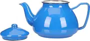 PEPLAYTAL Household Enameled Tea Kettle Thickened Water Heating Pot Capacity Elegant Design for Home Office Use Compatible with Induction and Gas Stoves for Tea Lovers