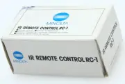 Minolta IR Remote Control RC-1 in box w/instr for compact cameras NOS 395216