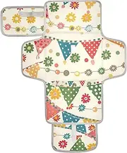 Reusable Portable Changing pad with Tissue Pocket Diaper mat Changing pad Travel Lightweight & Foldable Changing Station