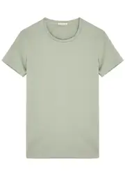 Moncler Logo Cotton T-shirt - Khaki - L (UK14 / L) L (UK14 / L)