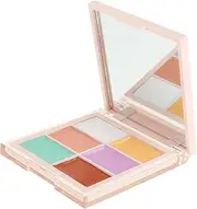 SOESFOUFU Multifunctional Face Makeup Palette Color Concealer and Highlighter Cream for Brightening Contouring and Color Correction Seamless Finish for Radiant Glow and Natural Look