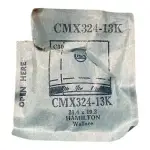 Germanow-Simon Mach (GS) CMX324-13K Watch Crystal 21.4x19.2 NOS Part Hamilton