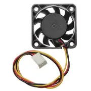 5Pcs 3 Pins 40x40x10mm 12V 0.1A Heat Sink Cooler CPU Cooling Fan PC Computer
