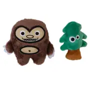 Mad Cat Sassy Sasquatch Plush 2 Pack Cat Toy