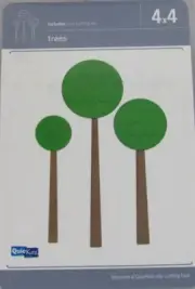 QuicKutz Trees 4x4, 1 Cutting Die Set REV-0187-S
