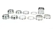 TRIPLE X RACE COMPONENTS Rear Axle Spacer Kit 11 Pieces For Mini Sprint