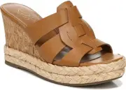 Franco Sarto Women's Fioret Wedge Sandal Cuoio 7.5M