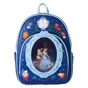 Loungefly Cinderella 75th Anniversary Lenticular 10 inch Faux Leather Mini Backpack