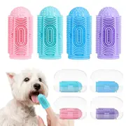 4 Pack Toothbrush for Dog Teeth Cleaning and Dental Care