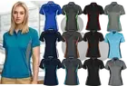 Ladies Contrast Polo Size 8 10 12 14 16 18 20 22 24 Sport Shirt Golf Top