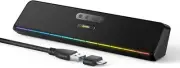 Computer Speakers for Desktop Laptop Tablet, Wired USB Mini Sound Bar Speaker