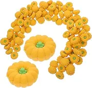 Angoily 100pcs Cute Pumpkin Erasers for Compact Mini Erasers for Writing Fun Classroom Supplies Safe Materials for Student Rewards and Back to School