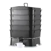 VEVOR 5-Tray Worm/Garden Composter 44 QT/50 L/300L/1000L Worm Compost Bin