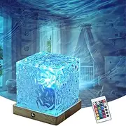 LETOUR Ocean Lamp Northern Lights Galaxy Projector Luminorthe Cube Lamp 16 Colors & 30 Modes Wave Night Light for Kids, Ceiling Projector for Bedroom/Party/Game Rooms