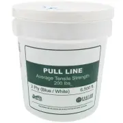 Bucket of 6500ft 200 LBS TENSILE STRENGTH NYLON POLY LINE CABLE PULL STRING