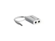 StarTech MUYHSMFFADW 3.5mm 4 Position to 2 x 3 Position 3.5mm Headset Splitter A