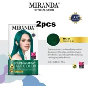 2pcs MIRANDA - Premium Permanent 3D Hair Dye Color Long Lasting & Shine #GREEN